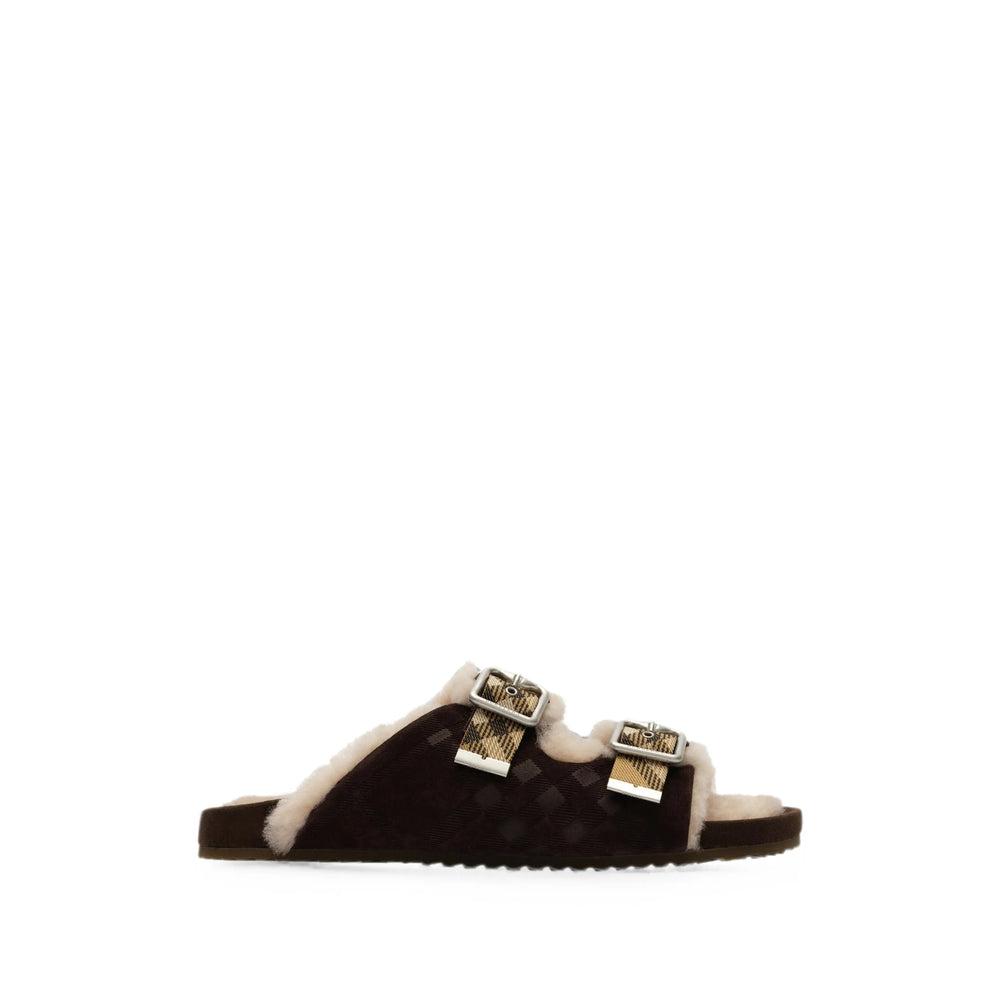 Burberry Brown Sandals Men BURBERRY