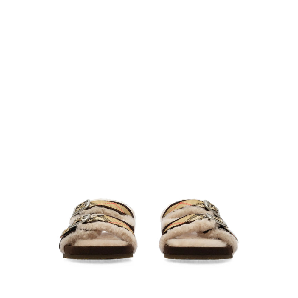 Burberry Brown Sandals Men BURBERRY