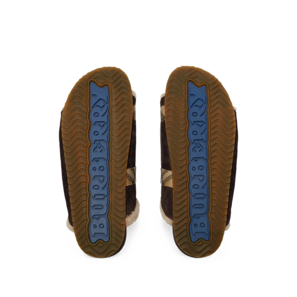 Burberry Brown Sandals Men BURBERRY