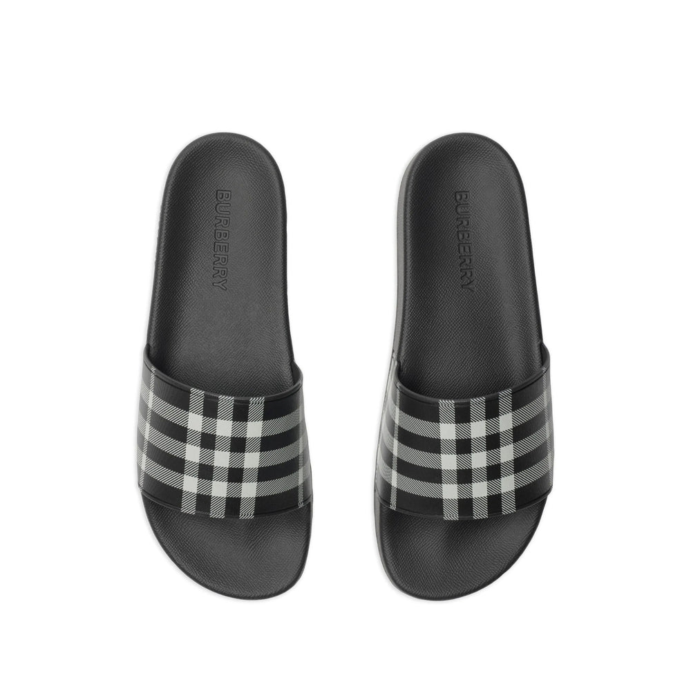 Burberry Black Flip-Flops & Slides Men BURBERRY