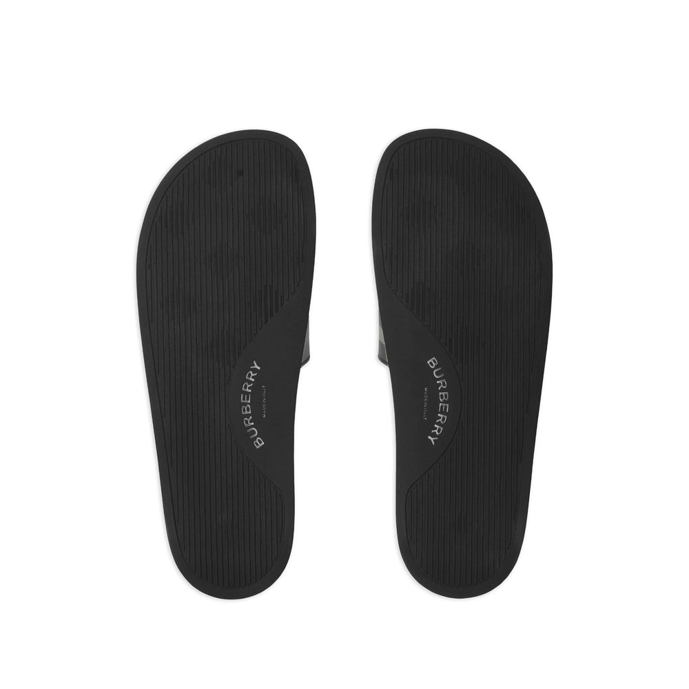 Burberry Black Flip-Flops & Slides Men BURBERRY