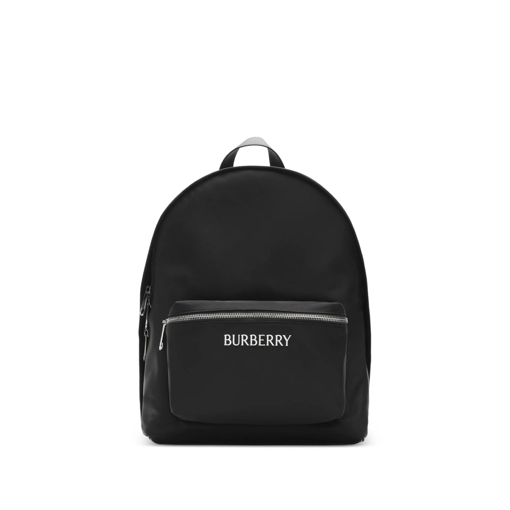 Burberry Black Backpacks Men BURBERRY