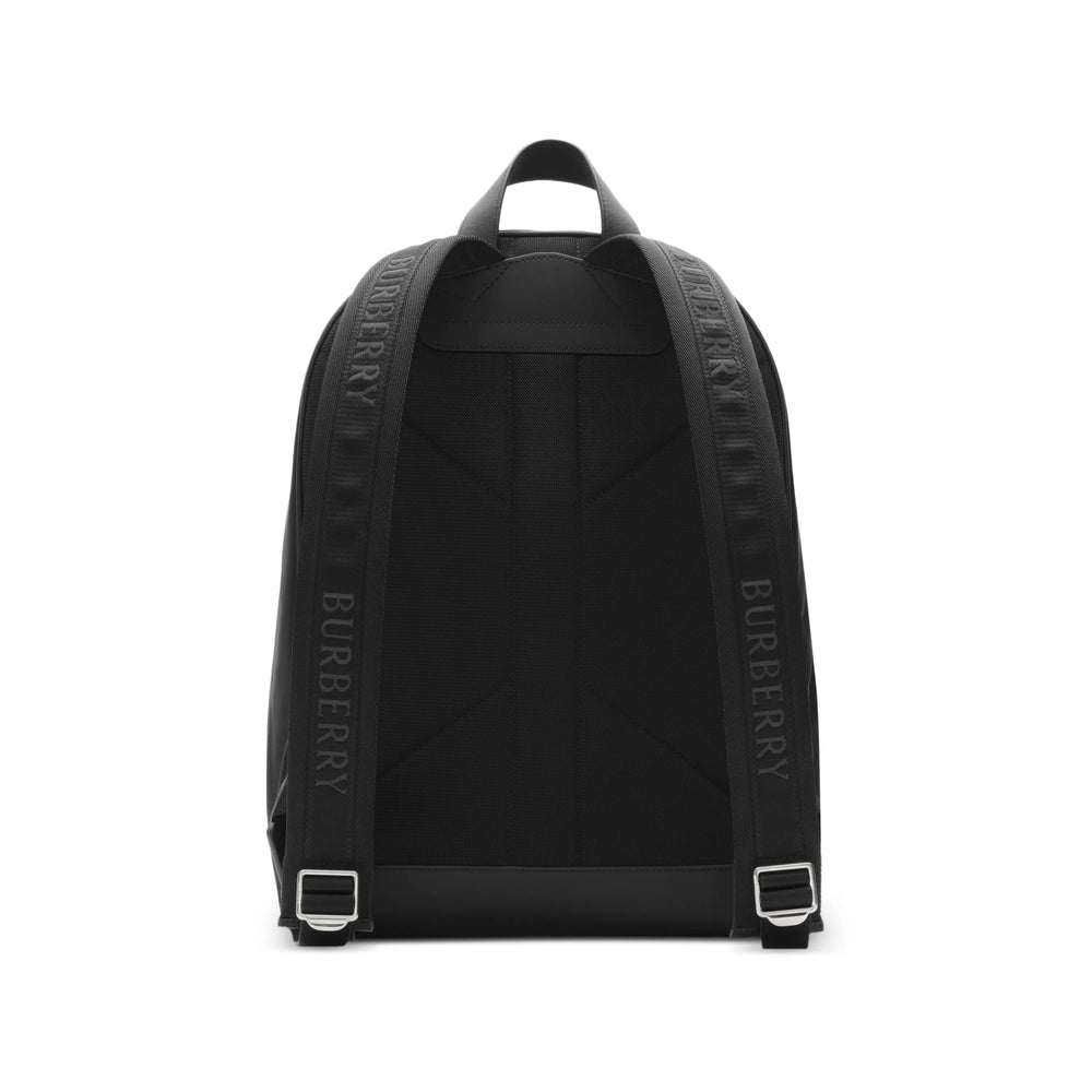 Burberry Black Backpacks Men BURBERRY