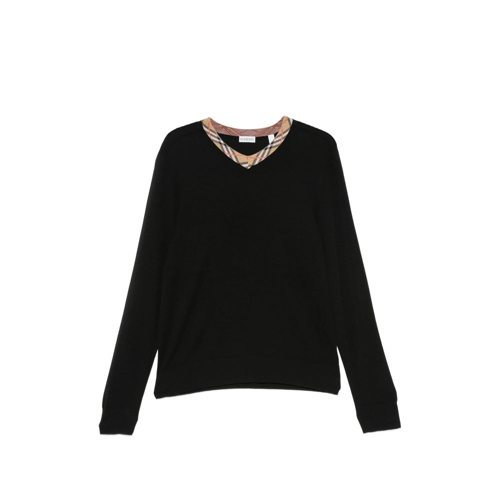 Burberry Black Polo Shirts Men BURBERRY