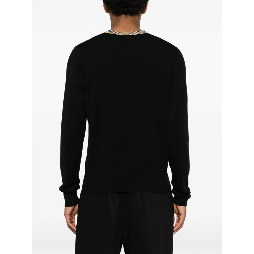Burberry Black Polo Shirts Men BURBERRY
