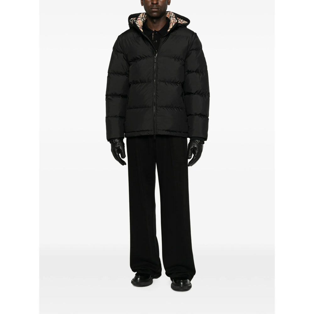 Burberry Black Jackets - Padded & Down Jackets Men BURBERRY