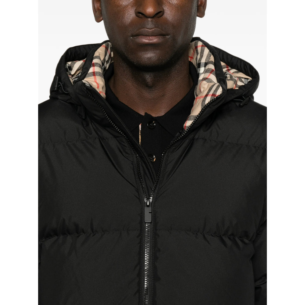 Burberry Black Jackets - Padded & Down Jackets Men BURBERRY
