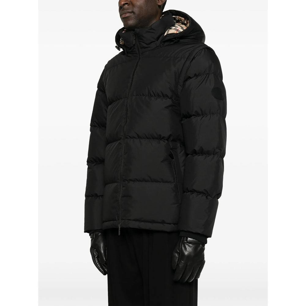 Burberry Black Jackets - Padded & Down Jackets Men BURBERRY