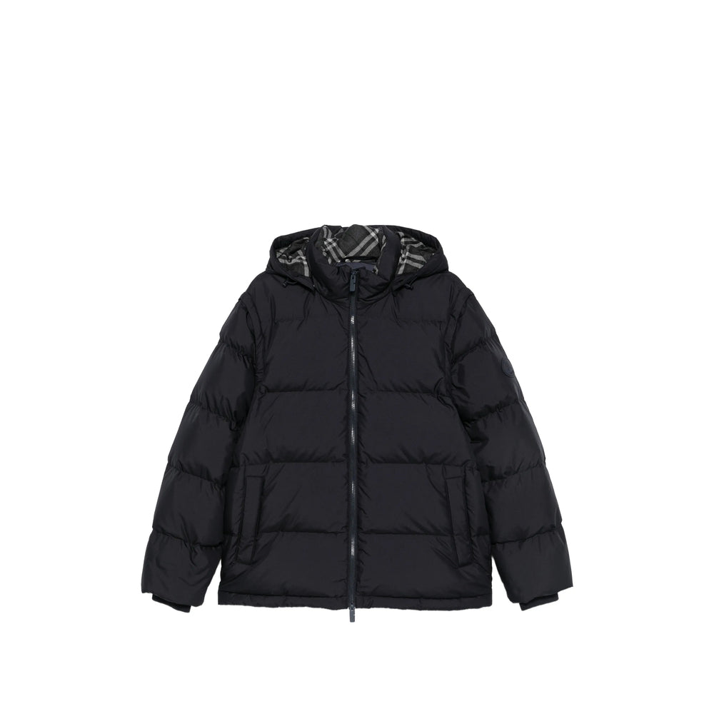 Burberry Black Jackets - Padded & Down Jackets Men BURBERRY