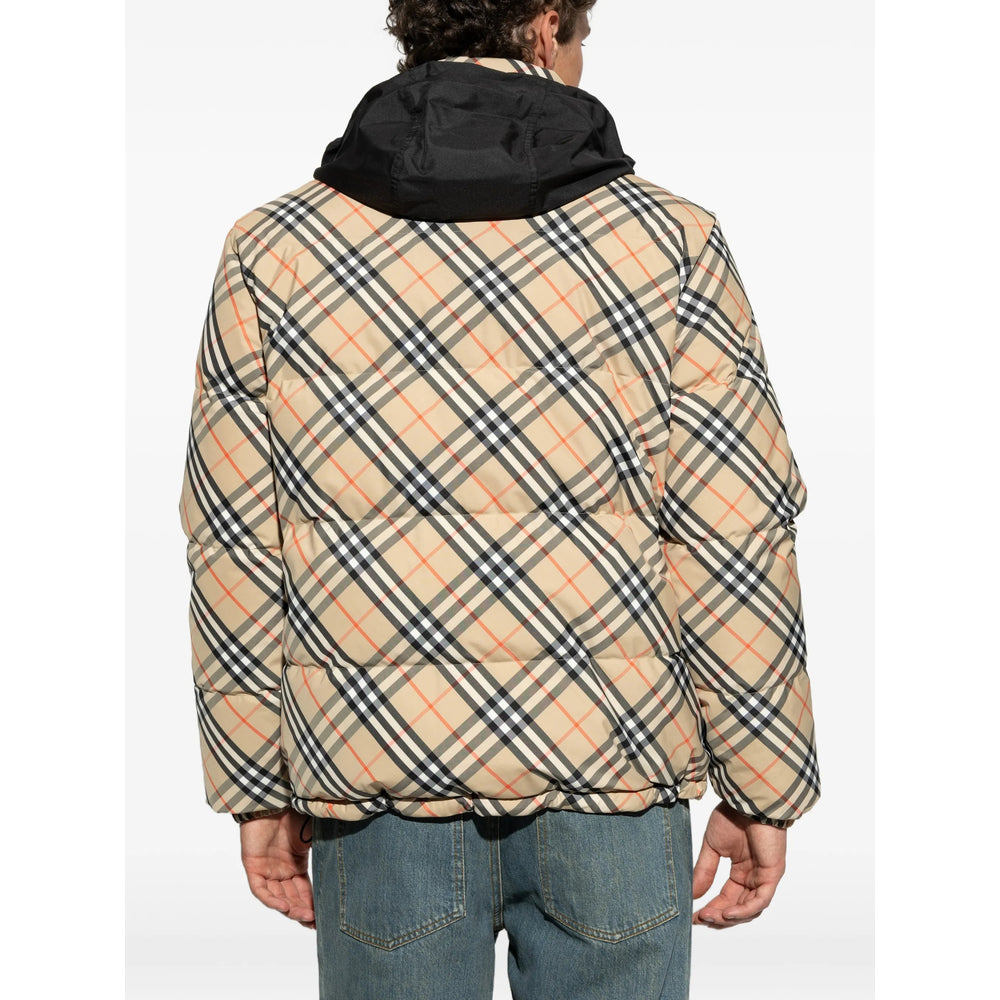 Burberry Neutrals Jackets - Padded & Down Jackets Men BURBERRY