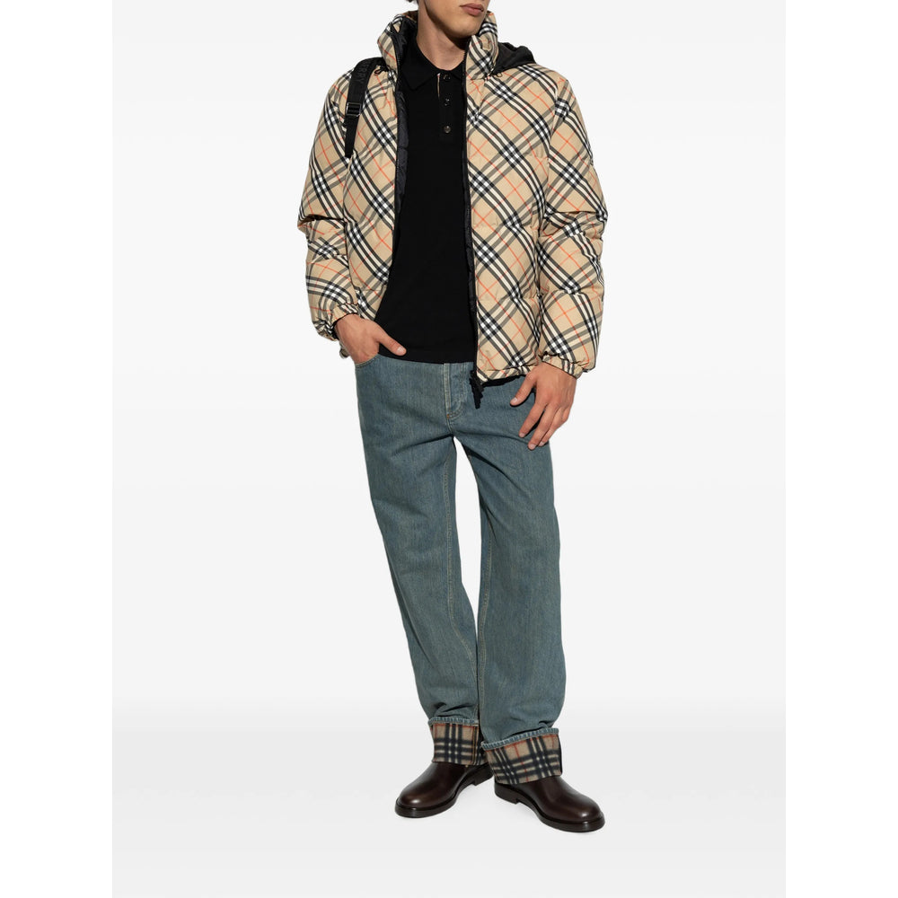 Burberry Neutrals Jackets - Padded & Down Jackets Men BURBERRY
