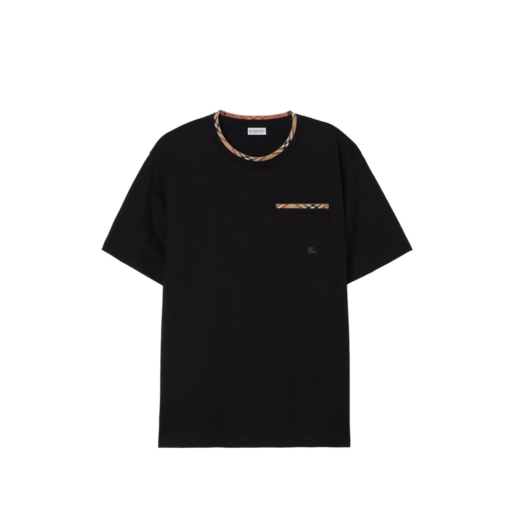 Burberry Black T-Shirts & Vests - T-Shirts Men BURBERRY