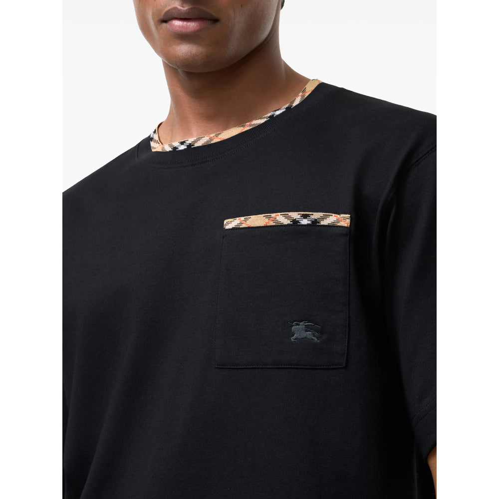 Burberry Black T-Shirts & Vests - T-Shirts Men BURBERRY