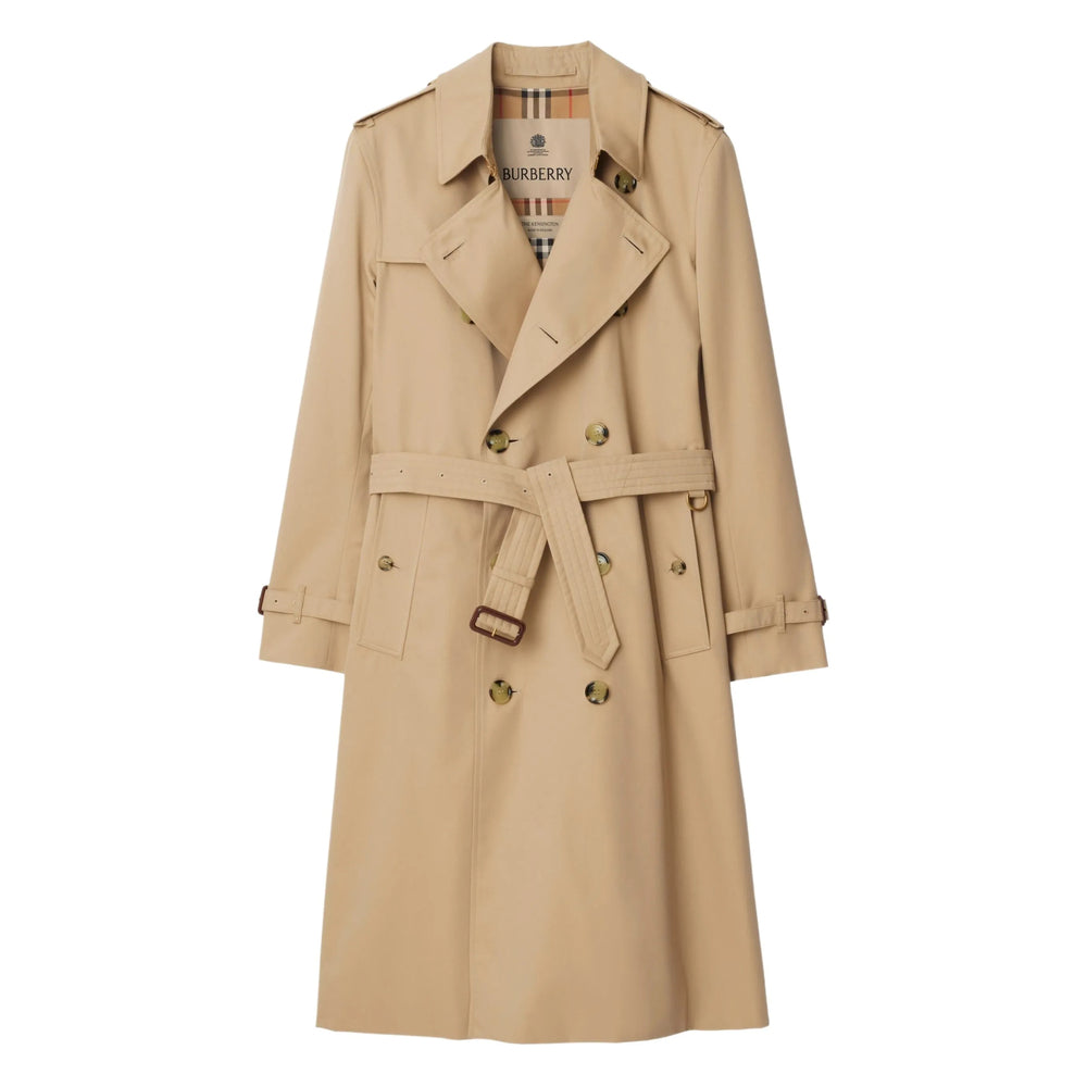 Burberry Neutrals Coats - Trench Coats Men BURBERRY