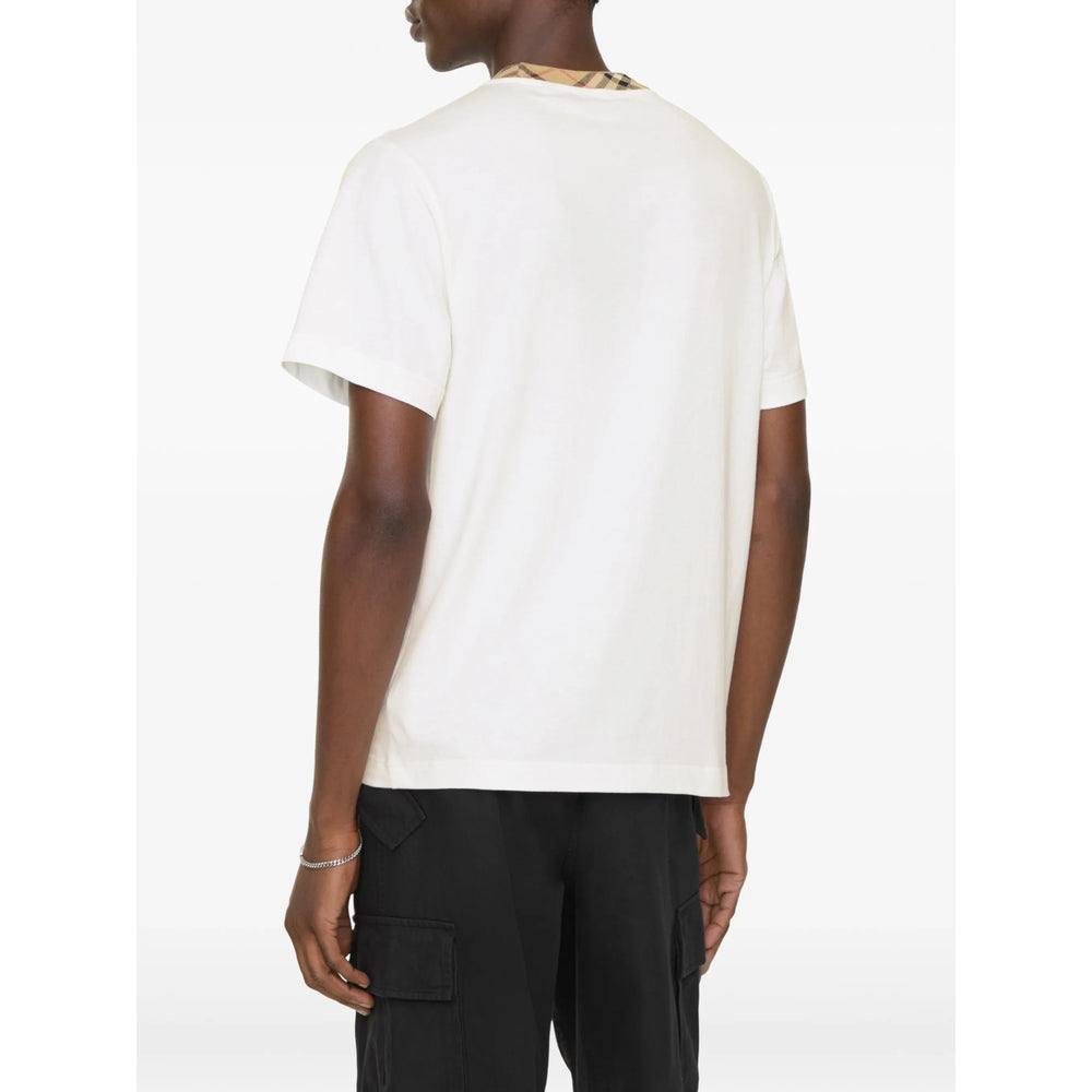 Burberry Neutrals T-Shirts & Vests - T-Shirts Men BURBERRY