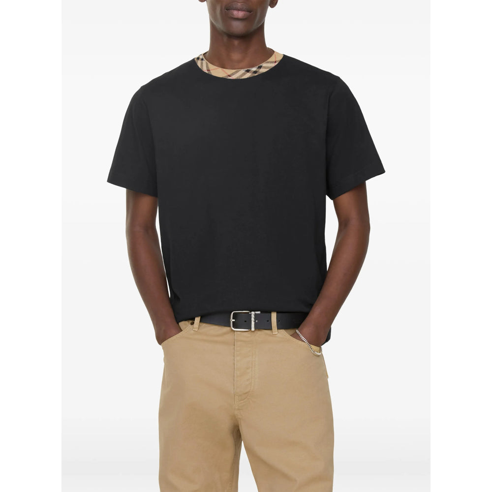 Burberry Black T-Shirts & Vests - T-Shirts Men BURBERRY