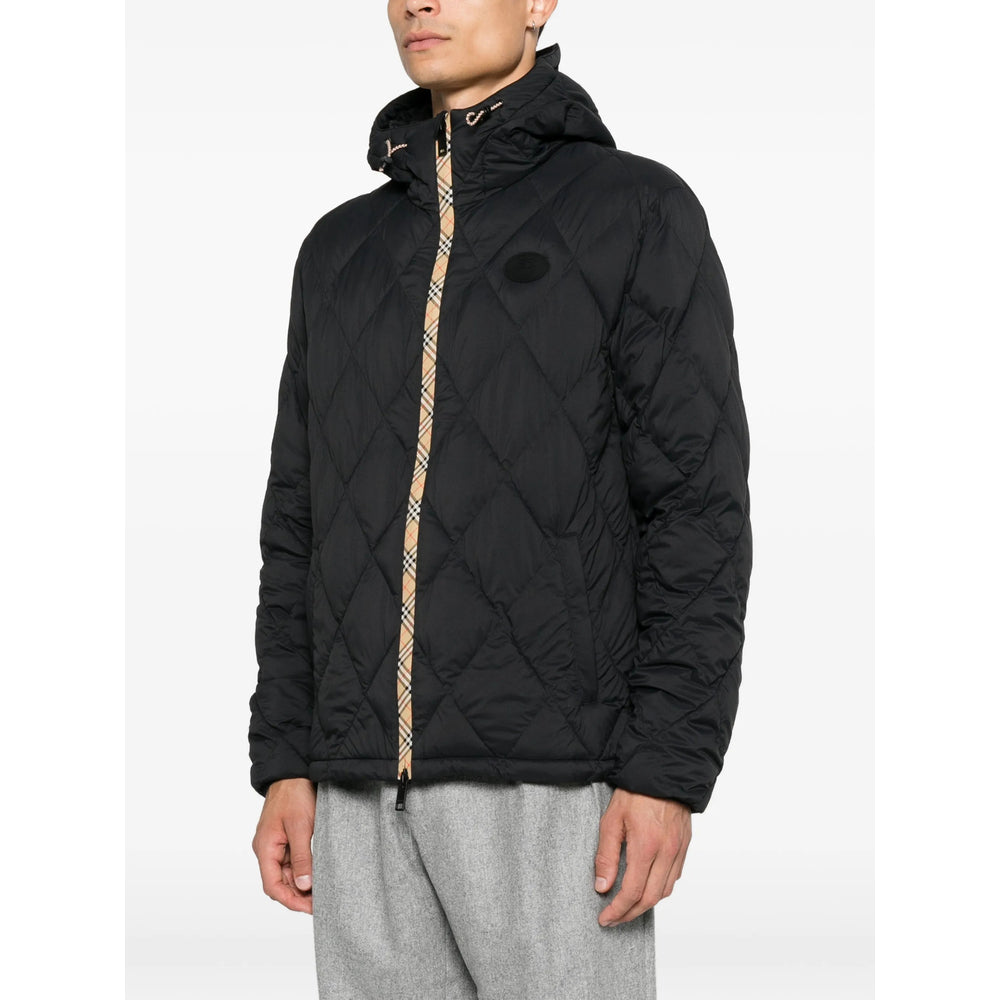 Burberry Black Jackets - Hooded Jackets Men BURBERRY
