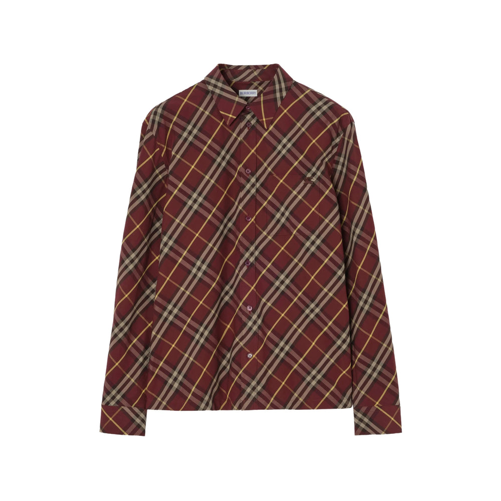 Burberry Red Shirts Men BURBERRY