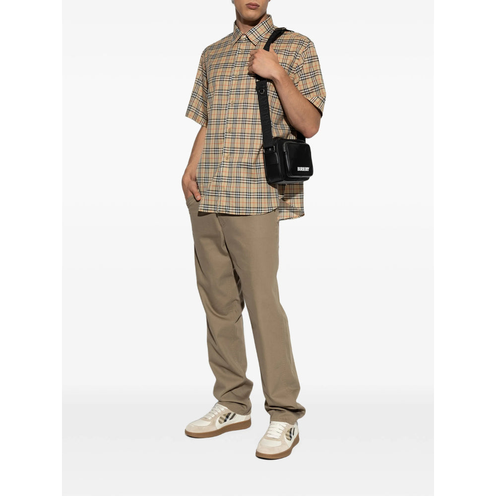Burberry Neutrals Shirts Men BURBERRY