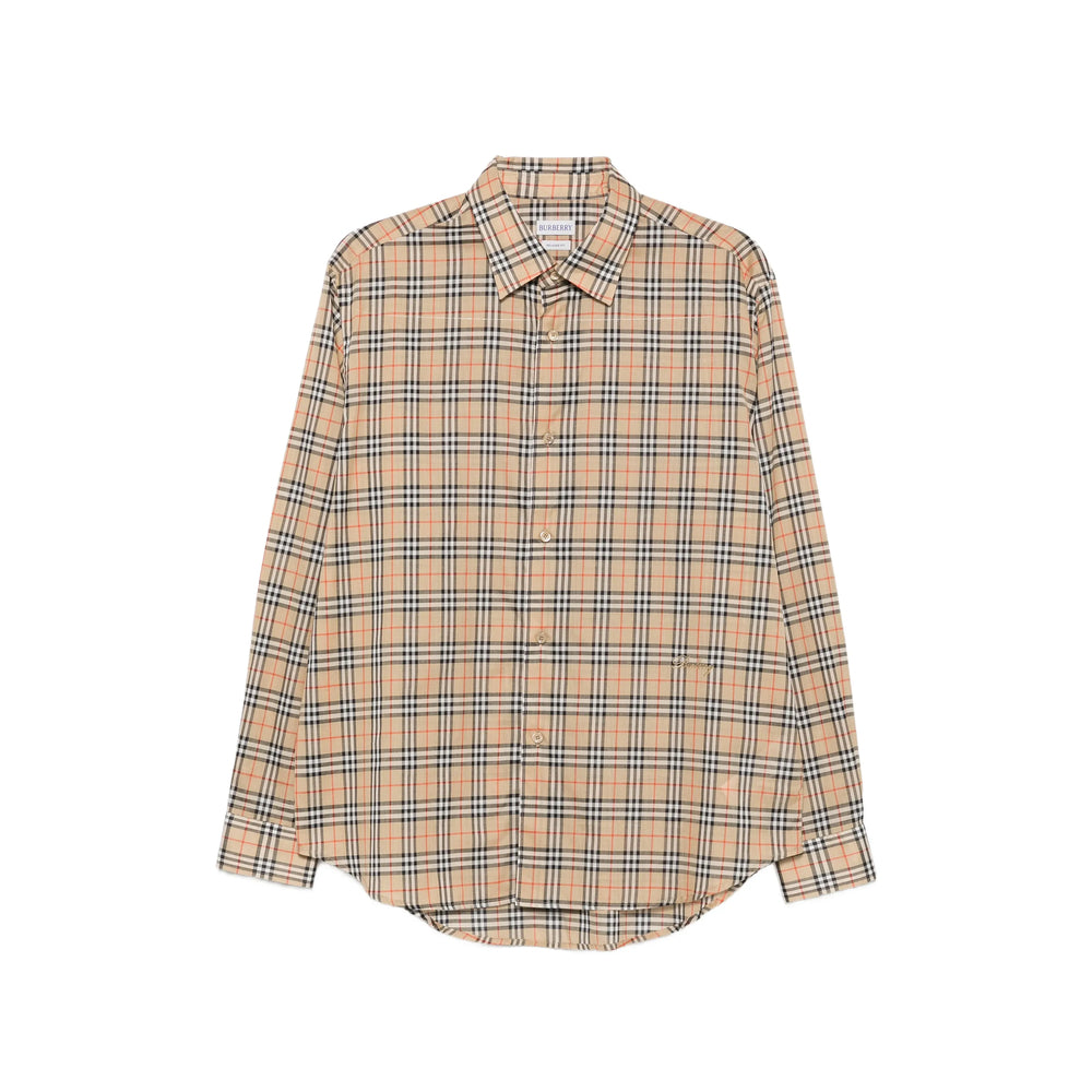 Burberry Neutrals Shirts Men BURBERRY