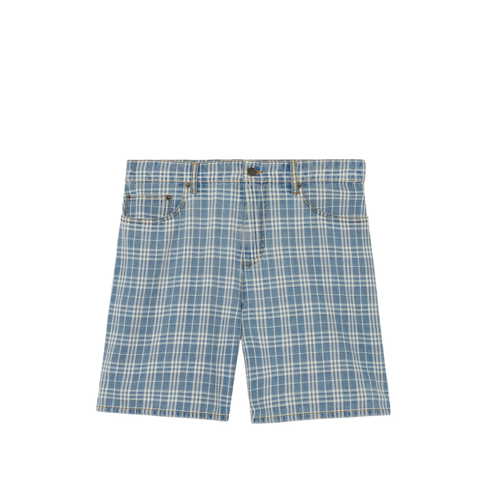 Burberry Blue Denim - Loose-Fit Jeans Men BURBERRY