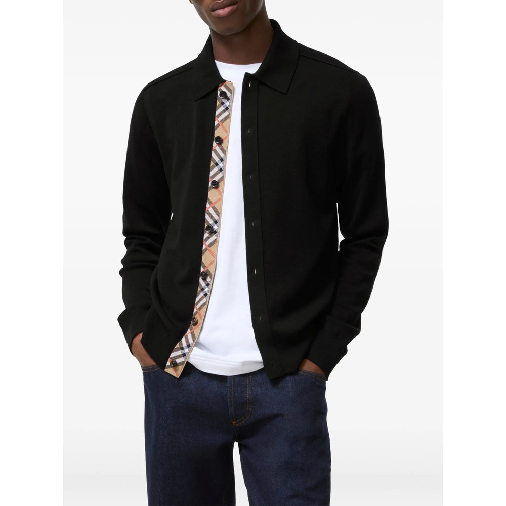 Burberry Black Sweaters & Knitwear - Cardigans Men BURBERRY