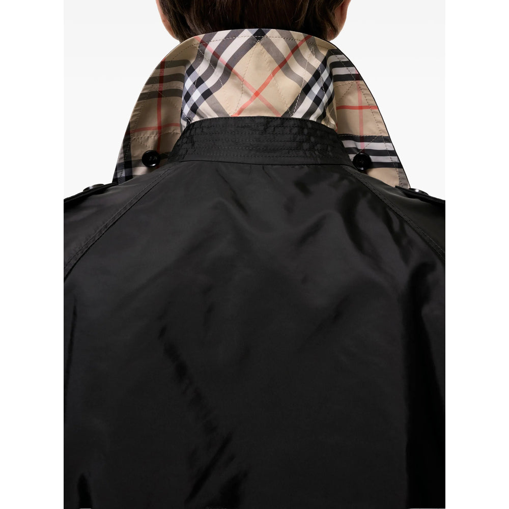 Burberry Black Coats - Trench Coats Men BURBERRY