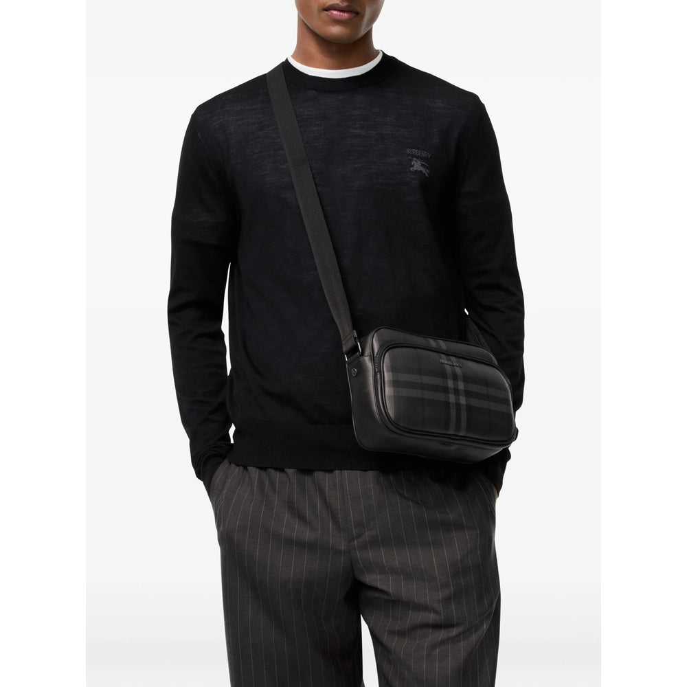 Burberry Black Messenger Bags Men BURBERRY