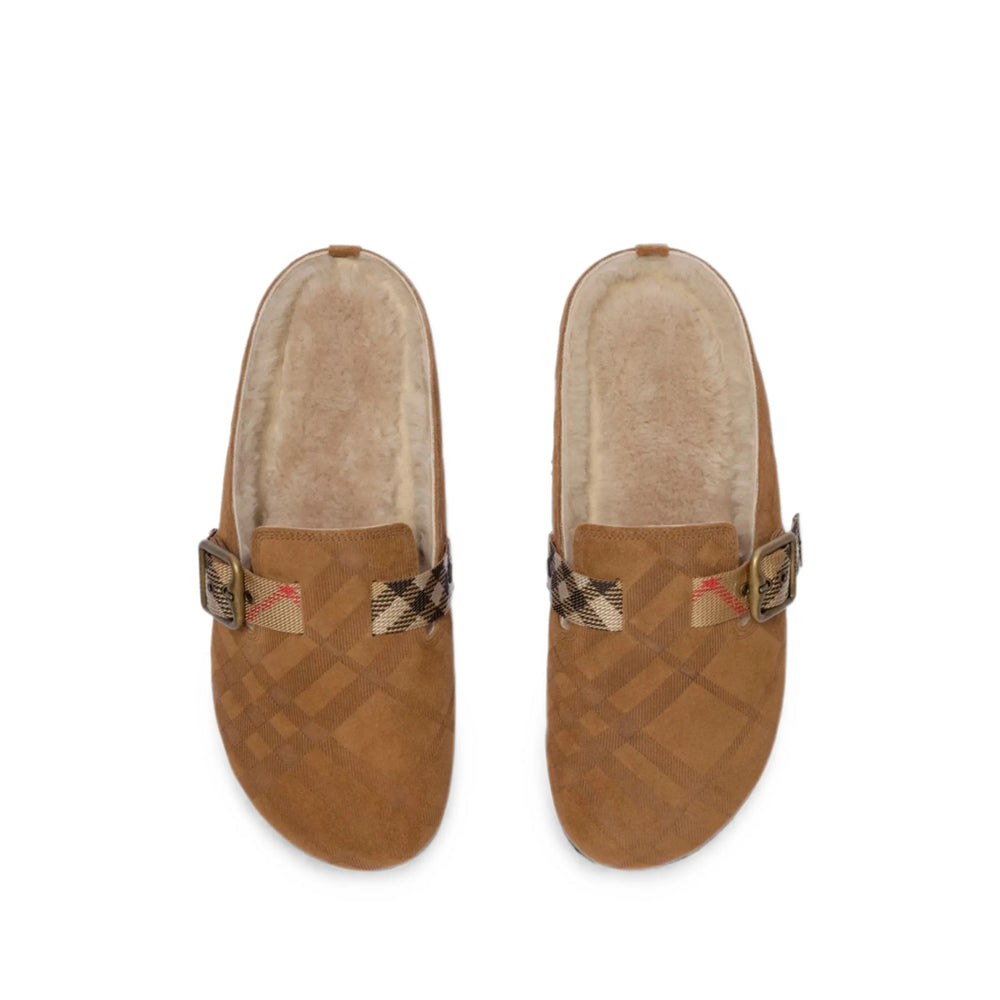 Burberry Brown Slippers Women BURBERRY