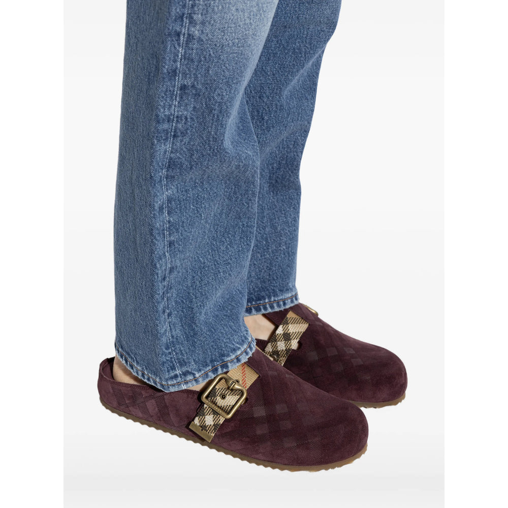 Burberry Red Shoes Women BURBERRY