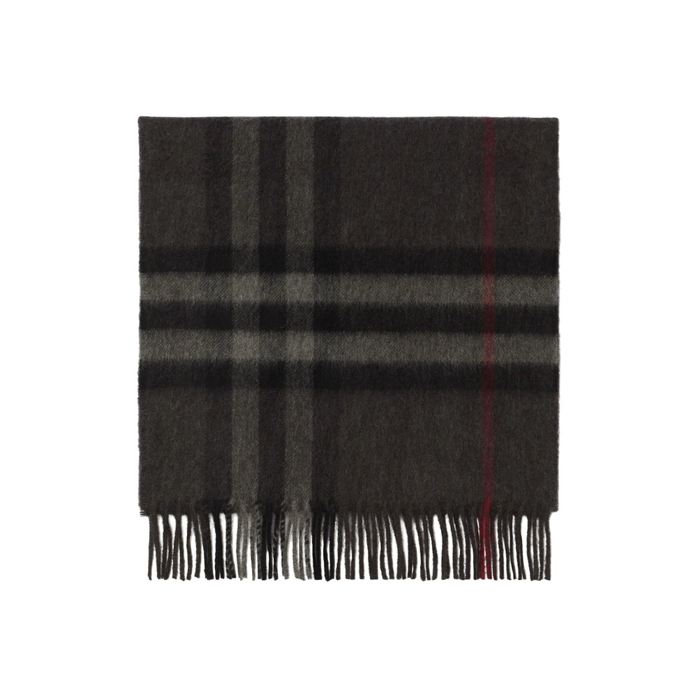 Burberry Grey Scarves Men BURBERRY