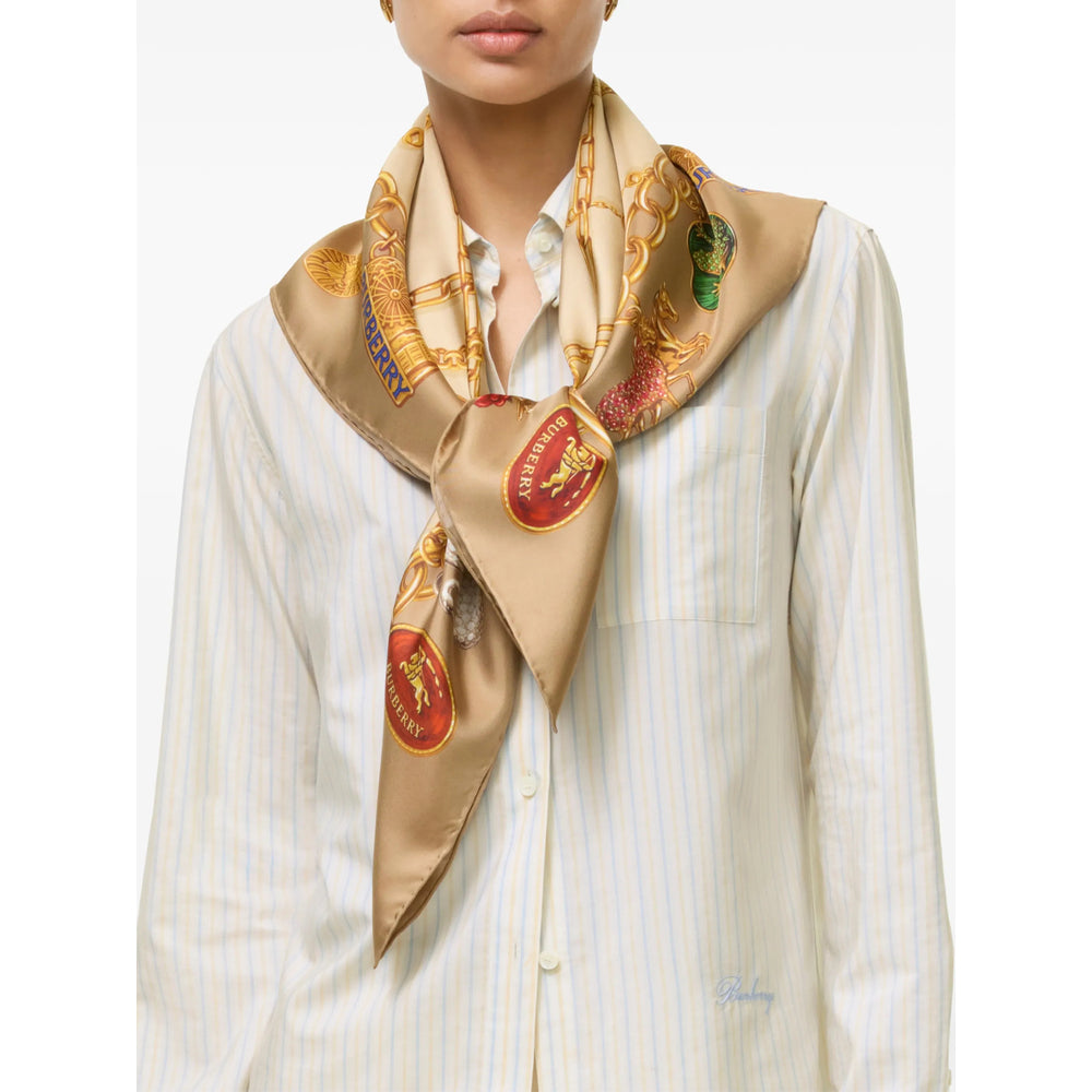 Burberry Neutrals Scarves Men BURBERRY