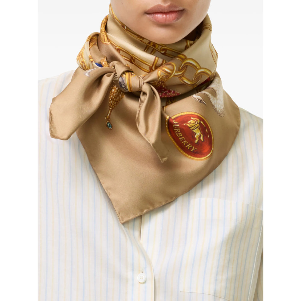 Burberry Neutrals Scarves Men BURBERRY