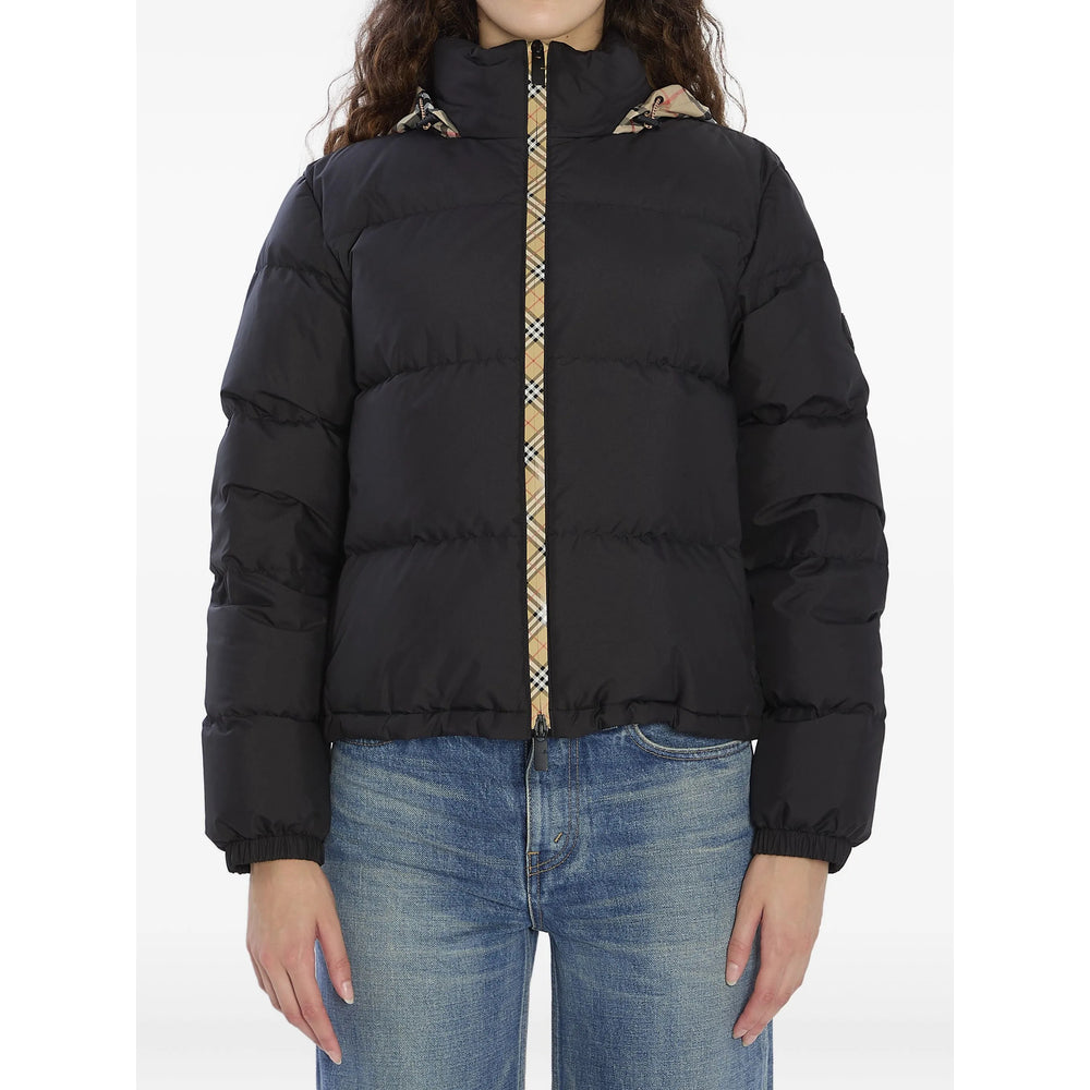 Burberry Black Jackets - Puffer Jackets Women BURBERRY