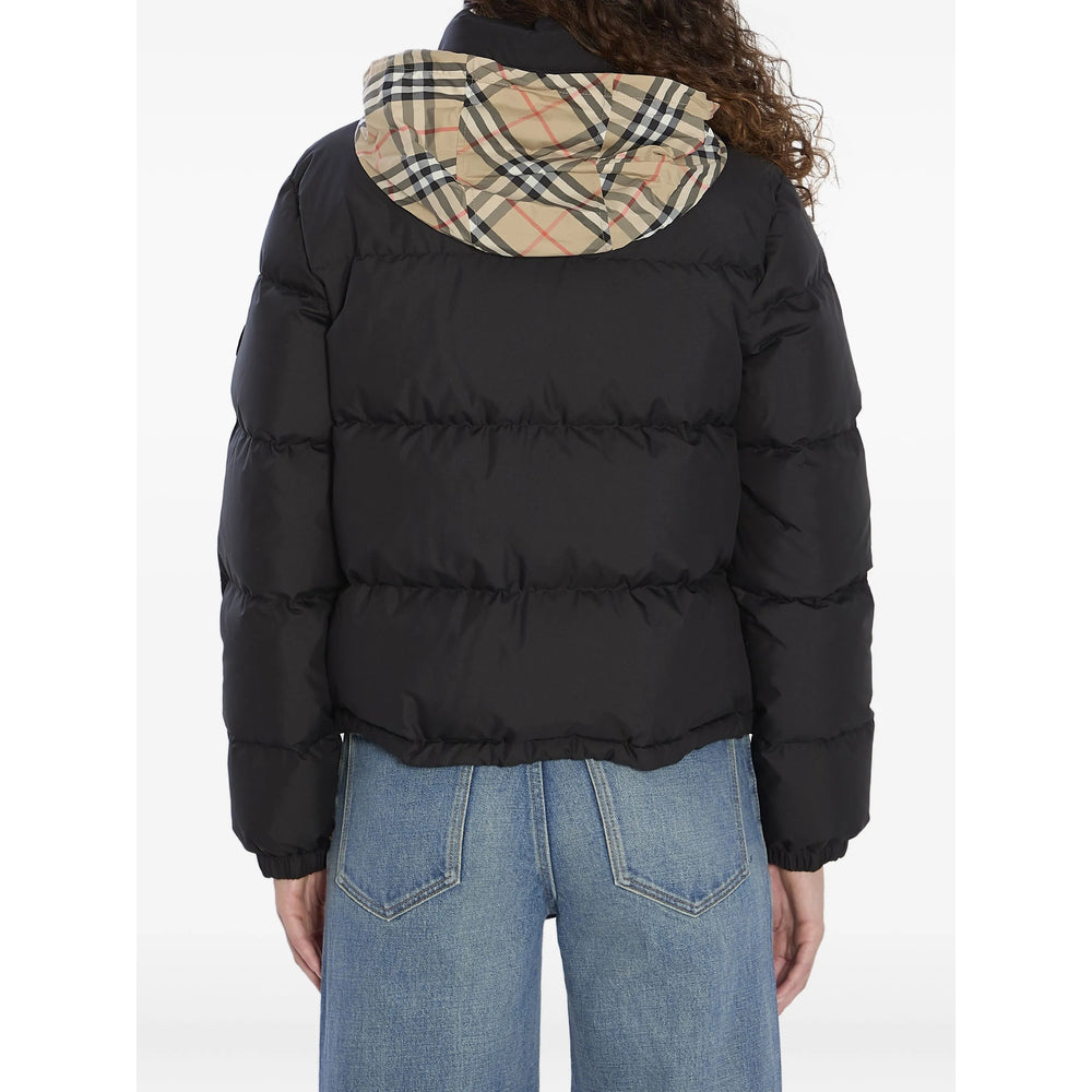 Burberry Black Jackets - Puffer Jackets Women BURBERRY