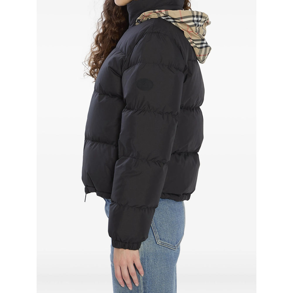 Burberry Black Jackets - Puffer Jackets Women BURBERRY