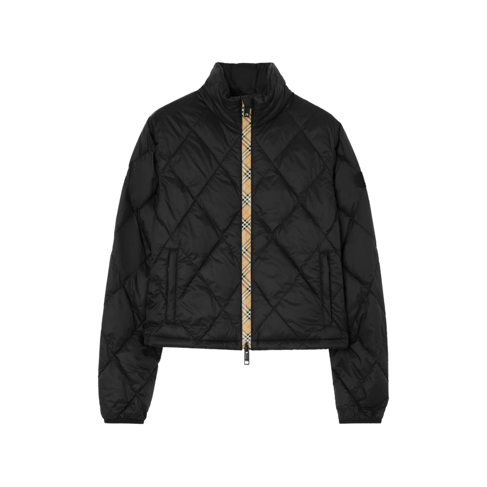 Burberry Black Jackets - Puffer Jackets Women BURBERRY