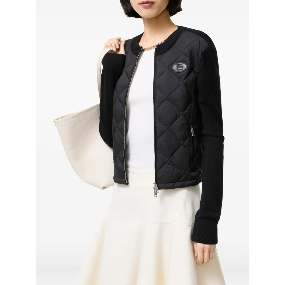 Burberry Black Jackets - Fitted Jackets Women BURBERRY