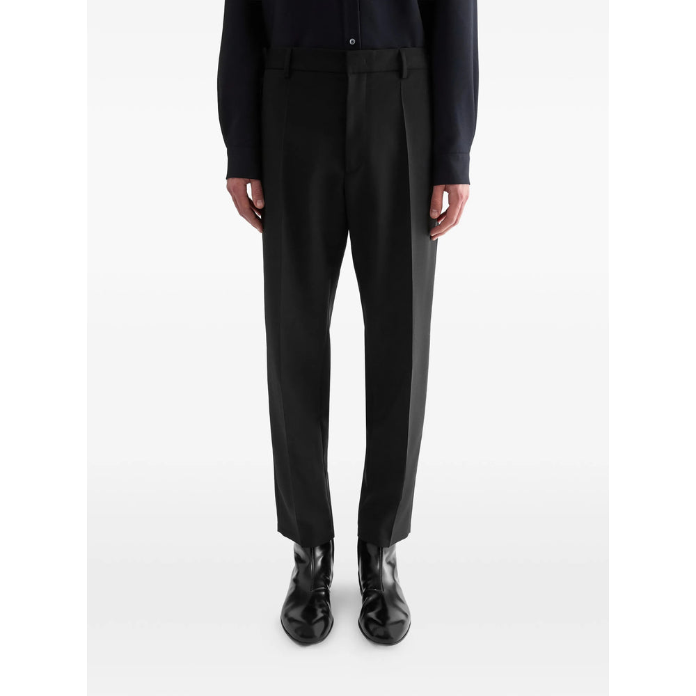 Jil Sander Black Trousers - Regular & Straight-Leg Trousers Men JIL SANDER