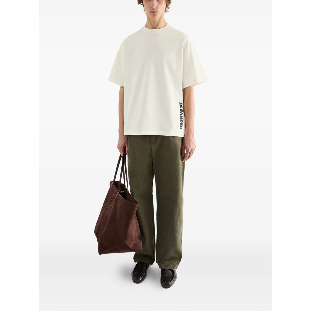 Jil Sander White T-Shirts & Vests - T-Shirts Men JIL SANDER
