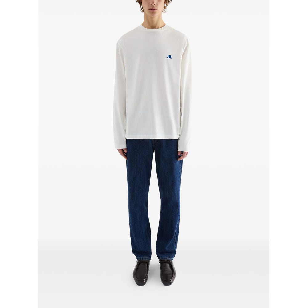 Jil Sander White T-Shirts & Vests - T-Shirts Men JIL SANDER