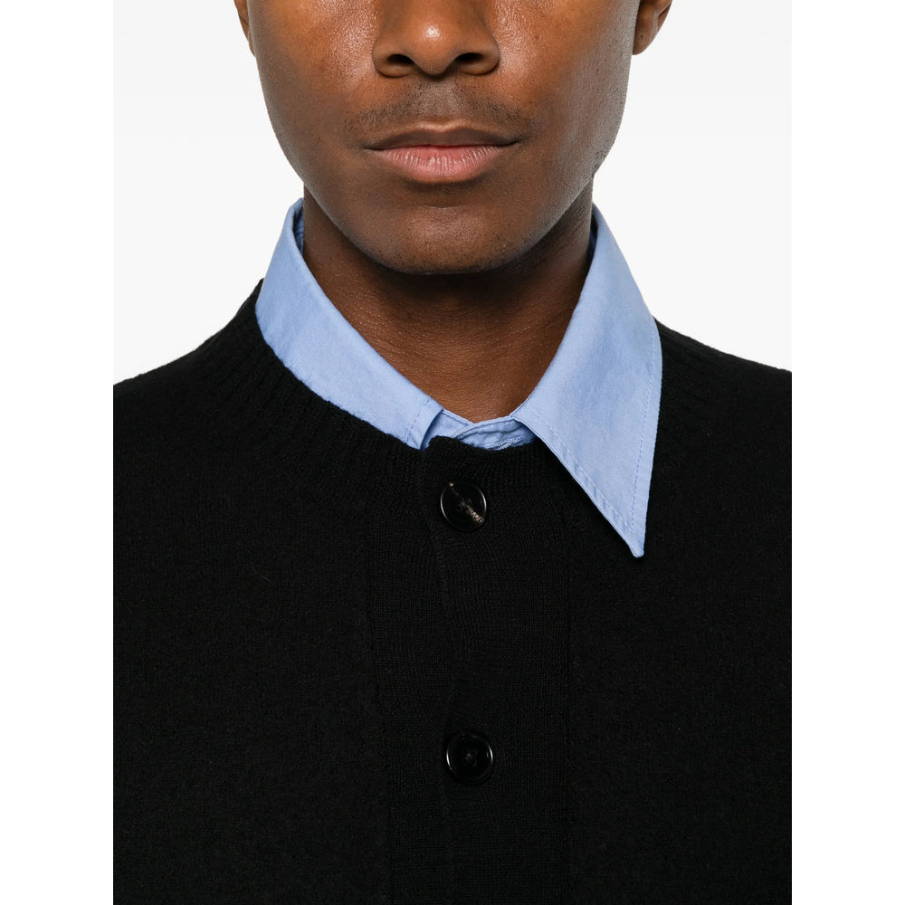 Jil Sander Black Sweaters & Knitwear - Cardigans Men JIL SANDER