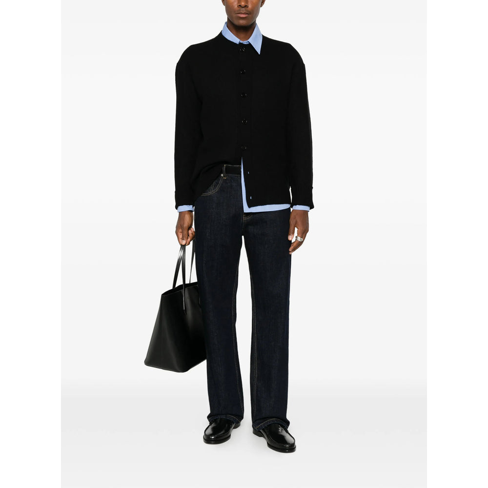 Jil Sander Black Sweaters & Knitwear - Cardigans Men JIL SANDER