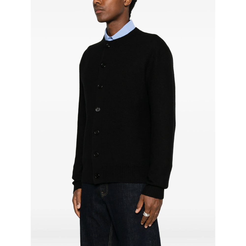 Jil Sander Black Sweaters & Knitwear - Cardigans Men JIL SANDER