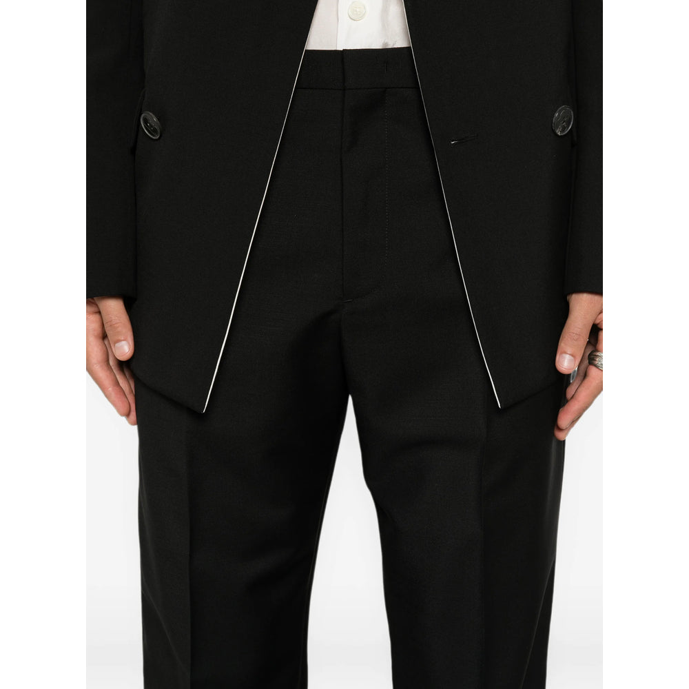 Jil Sander Black Trousers - Tailored Trousers Men JIL SANDER