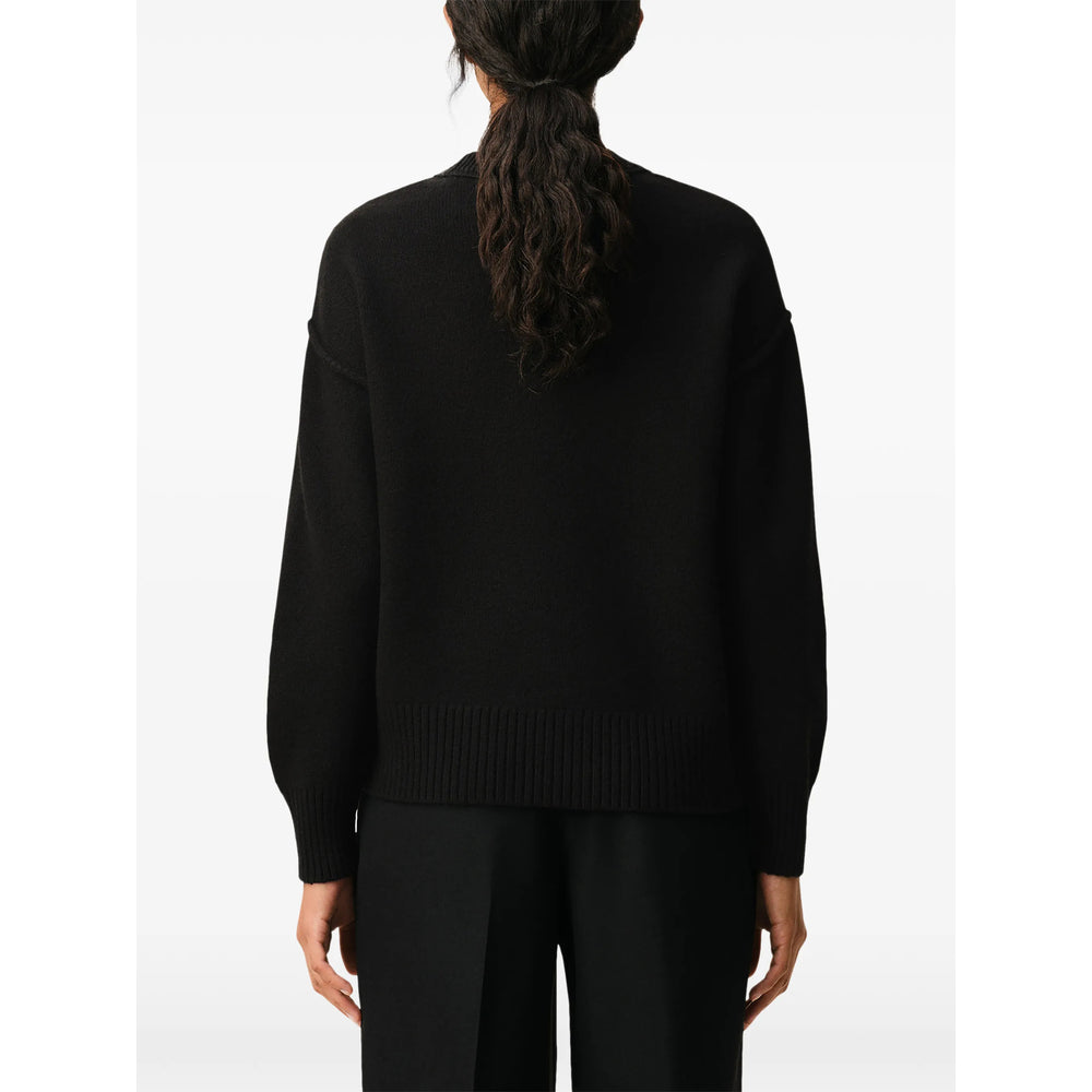 Ami Paris Black Sweaters & Knitwear - Jumpers Men AMI PARIS
