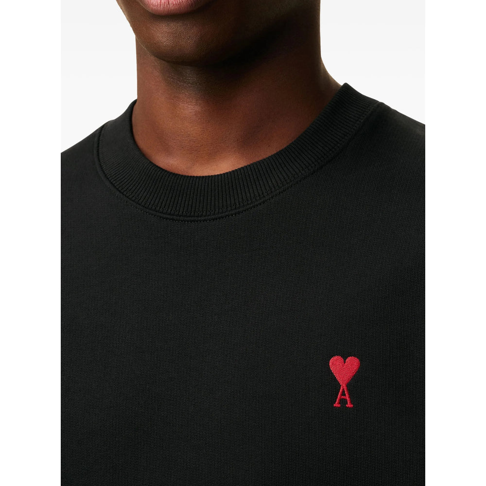 Ami Paris Black Sweaters & Knitwear - Sweatshirts Men AMI PARIS