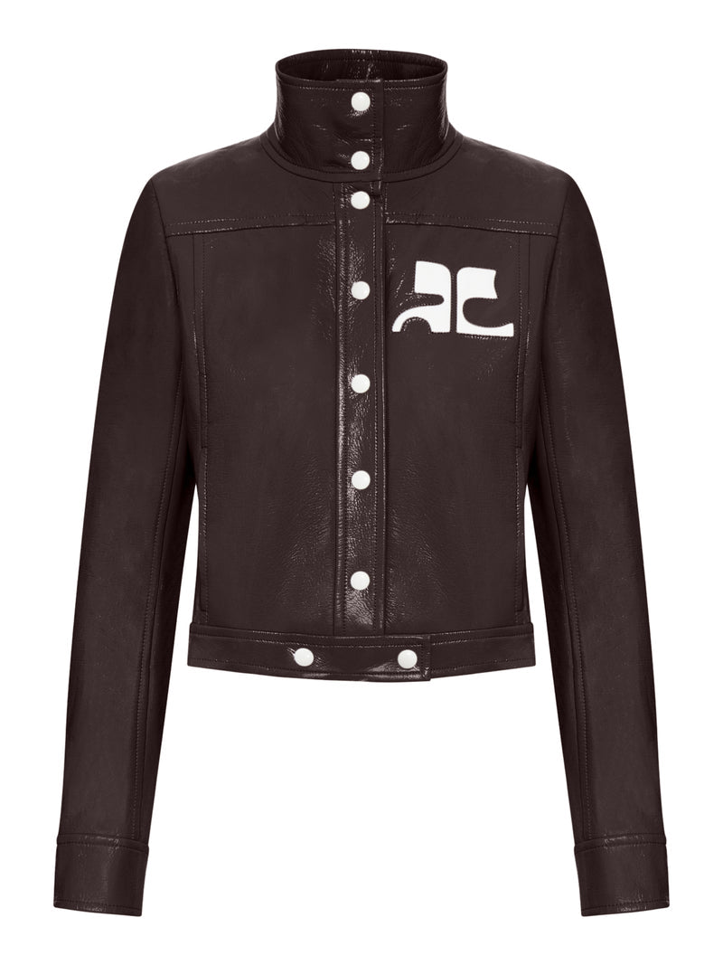 Courreges Women Re-Edition Vinyl Jacket COURREGES
