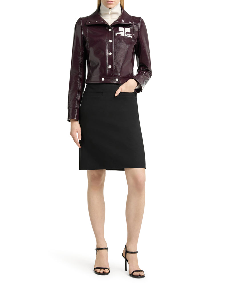 Courreges Women Re-Edition Vinyl Jacket COURREGES