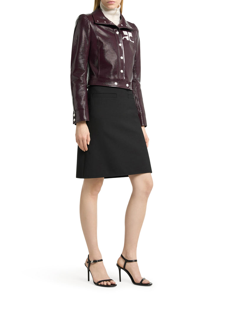 Courreges Women Re-Edition Vinyl Jacket COURREGES